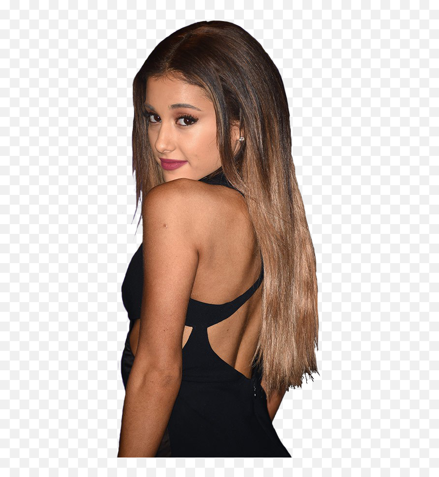 Download Ariana Grande Long Straight Hair Png Image With No - Ariana Grande Straight Hair,Trump Hair Png