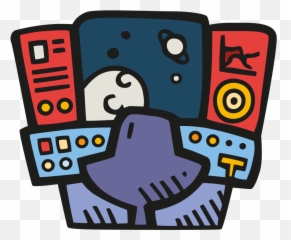 Icon Free Space Iconset Good Stuff No - Control Cartoon Mission Clipart Png
