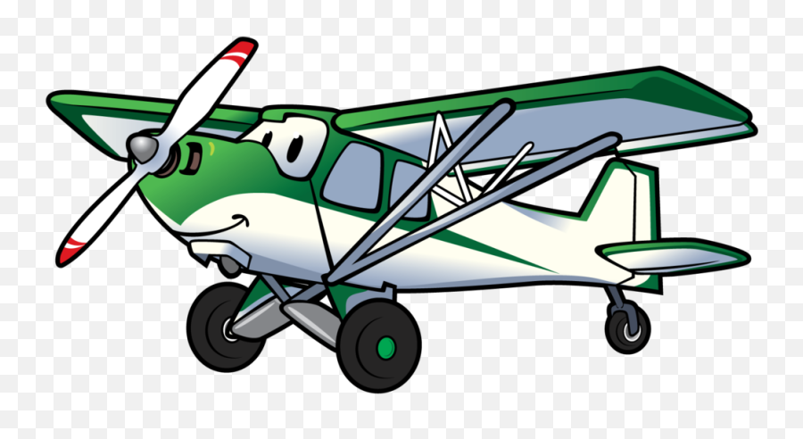 Cartoon Airplane Backcountry Pilot - Cartoon Airplanes Png,Cartoon Plane Png