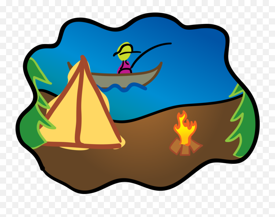 Beak Artwork Camping Png Clipart - Camping Clip Art,Camping Png