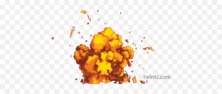 Explosion Boom Off Ground Fire General Secondary - Fire Boom Png,Fire Explosion Png