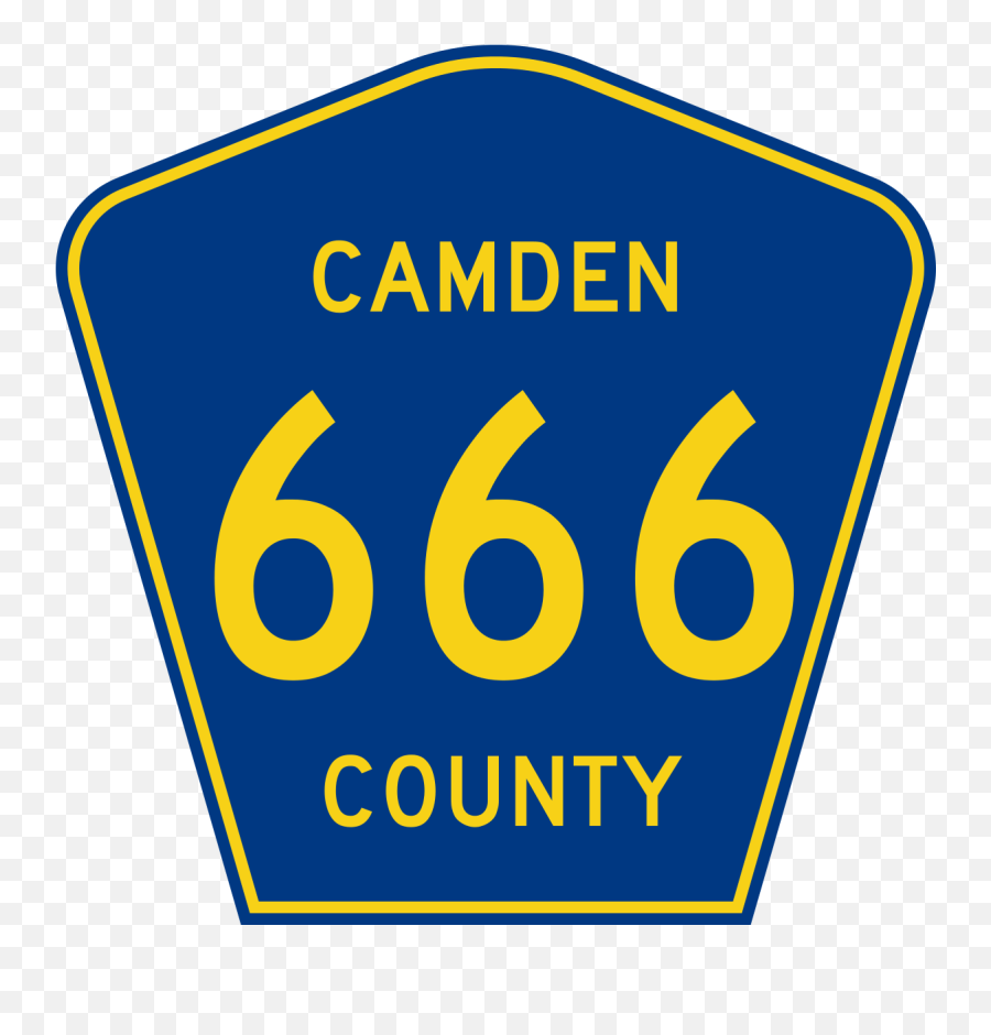 Filecamden County 666svg - Wikipedia Mastercard Mastercard Ticket Gateways Png,666 Png