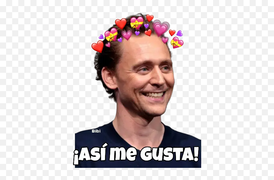 Tom Hiddleston Stickers For Whatsapp Png