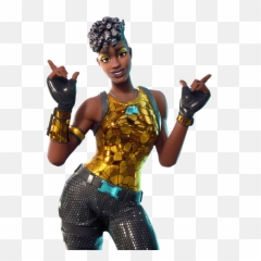 Fortnite Disco Diva Skin - png