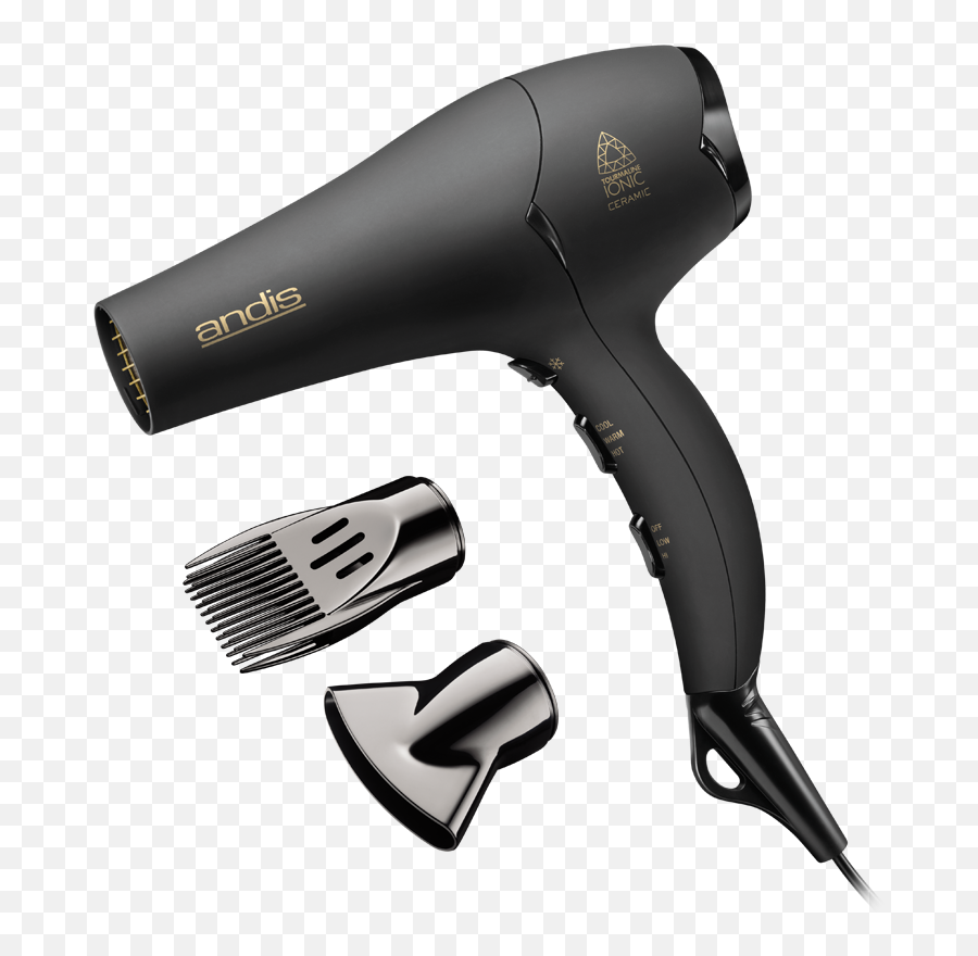 Pro Dry Soft Grip Tourmaline Ceramic - Andis Pro Dry Professional Styling Hair Dryer Png,Blow Dryer Png