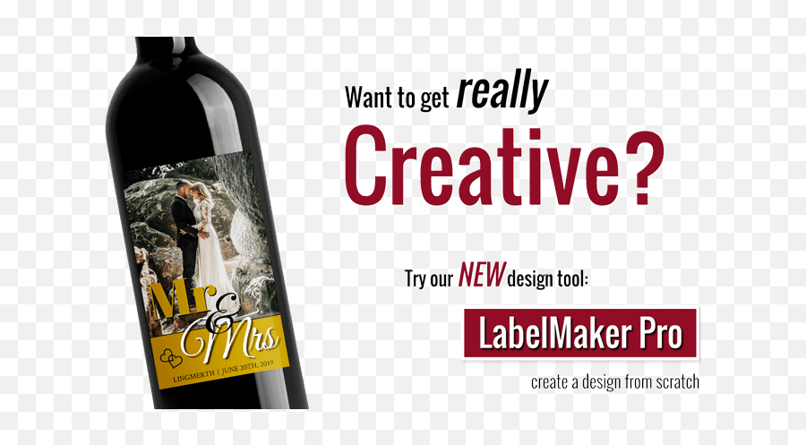 Personalized And Custom Labeled Wine - Custom Wine Source Wedding Wine Label Design Png,Wine Bottles Png