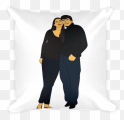 Personalized Caricature U2013 Gift Yellow Cartoon Online - Happy Png,Body Pillow Png