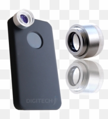 Microscope Lens For Smartphones - Product Digitech Industries Lens Mount Png,Microscope Png