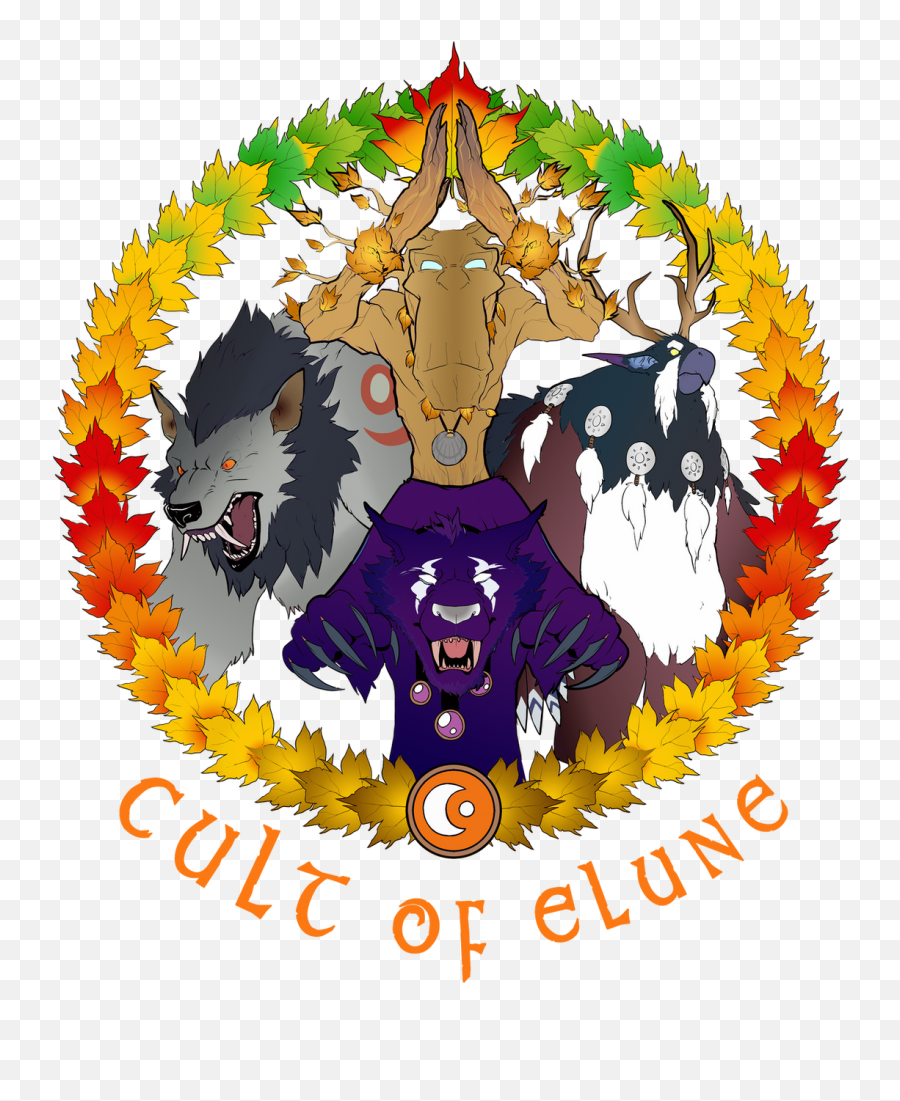 All Druid Guild Wow Cult Of Elune - Language Png,Wow Alliance Logo