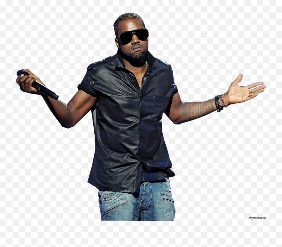 Kanye Shrug Transparent Png Clipart - Kanye Happy Birthday Meme,Shrug Emoji Png