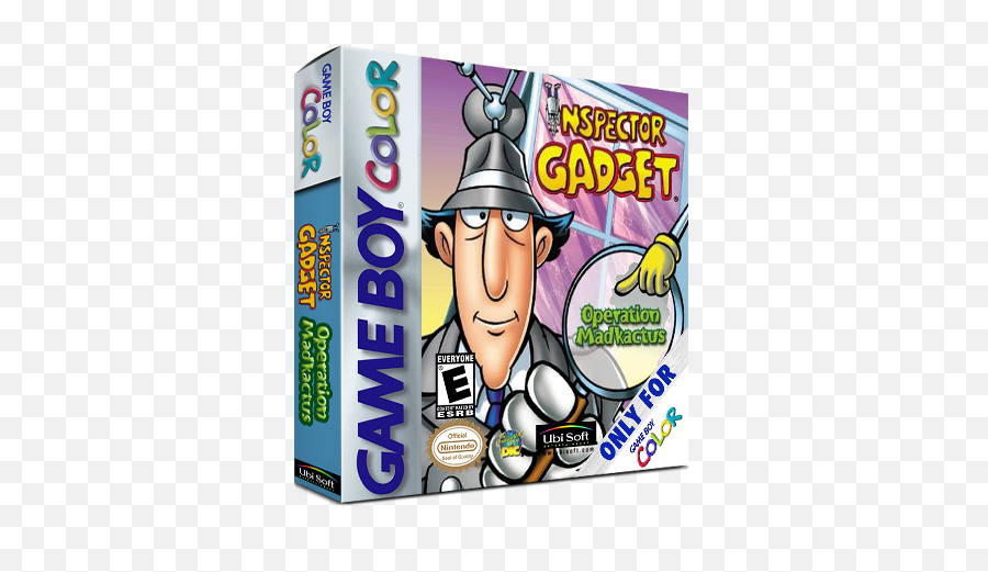 Inspector Gadget Operation Madkactus Details - Launchbox Game Boy Color Png,Inspector Gadget Logo