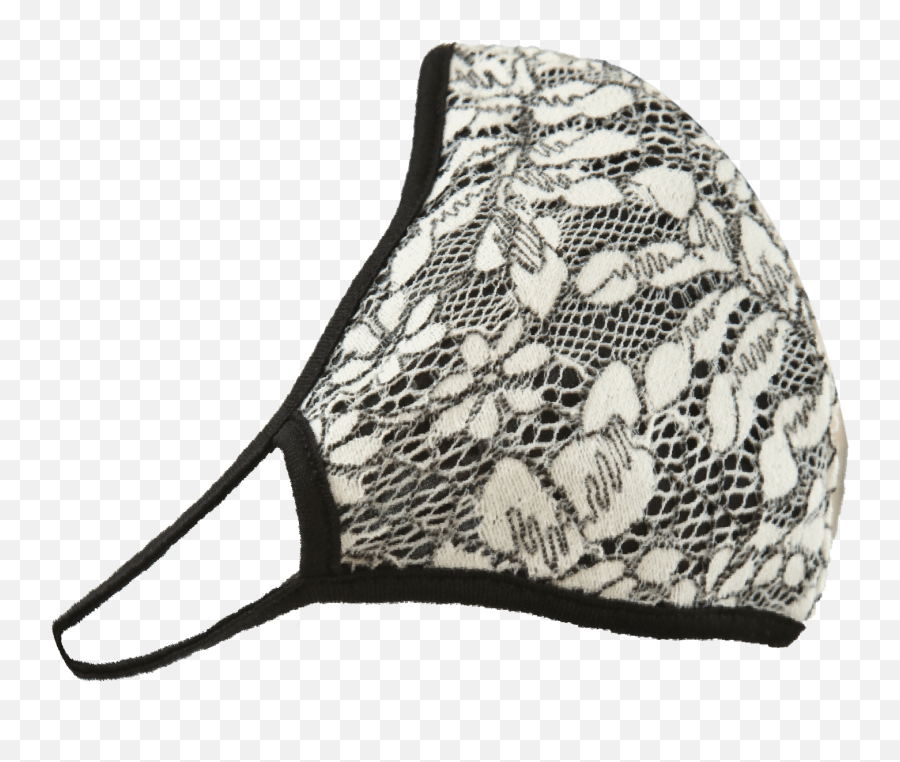 Buy Non Surgical Cloth Face Mask - Lovely Png,White Lace Png
