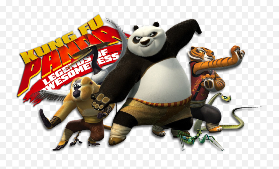 Kung Fu Panda Legend Of Awesomeness Tv - Furious Five Kung Fu Panda Png,Kung Fu Panda Png