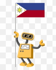 Flag Bot Philippines - Transparent Background Colombia Flag Png,Philippine Flag Png