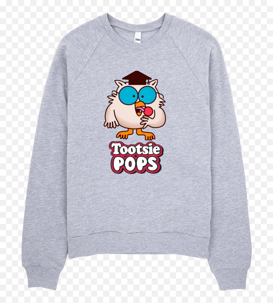 Owl Tootsie Roll Pop Sweatshirt - Tootsie Pop Owl Png,Tootsie Roll Png