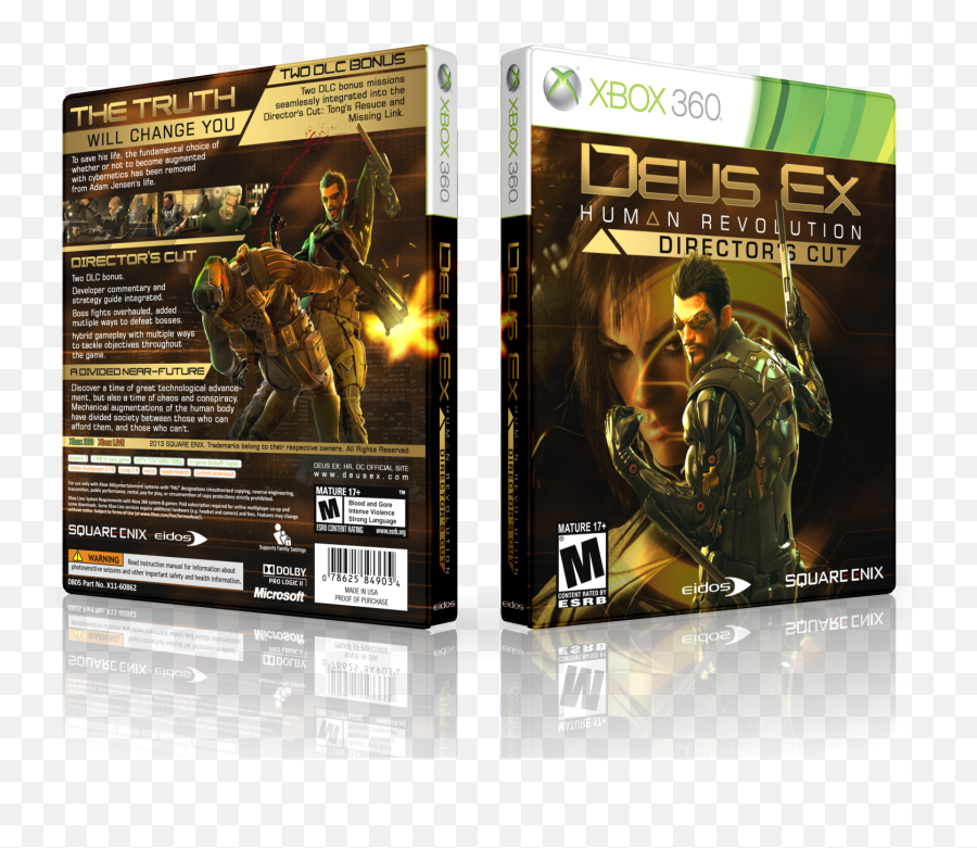 Human Revolution - Deus Ex Human Revolution Directors Cut Xbox Png,Deus Ex Human Revolution Logo