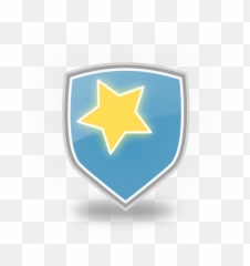 Blue Shield Star Icon Clipart - Clip Art Png,Blue Shield Png