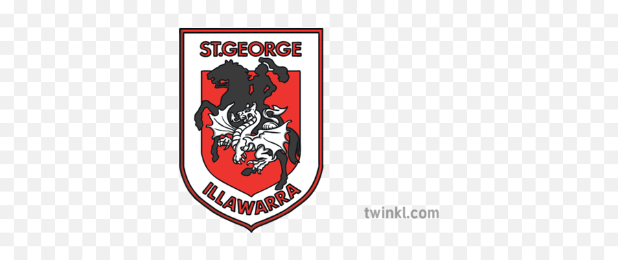 St George Illawarra Dragons National Rugby League Team Logo - St George Illawarra Logo Png,Imagine Dragons Logo