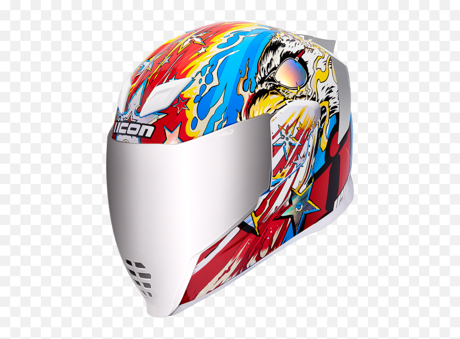 Airflite Icon Helmets - Icon Airflite Freedom Spitter Helmet Png,Icon Airframe Pro Pleasuredome 2 Helmet