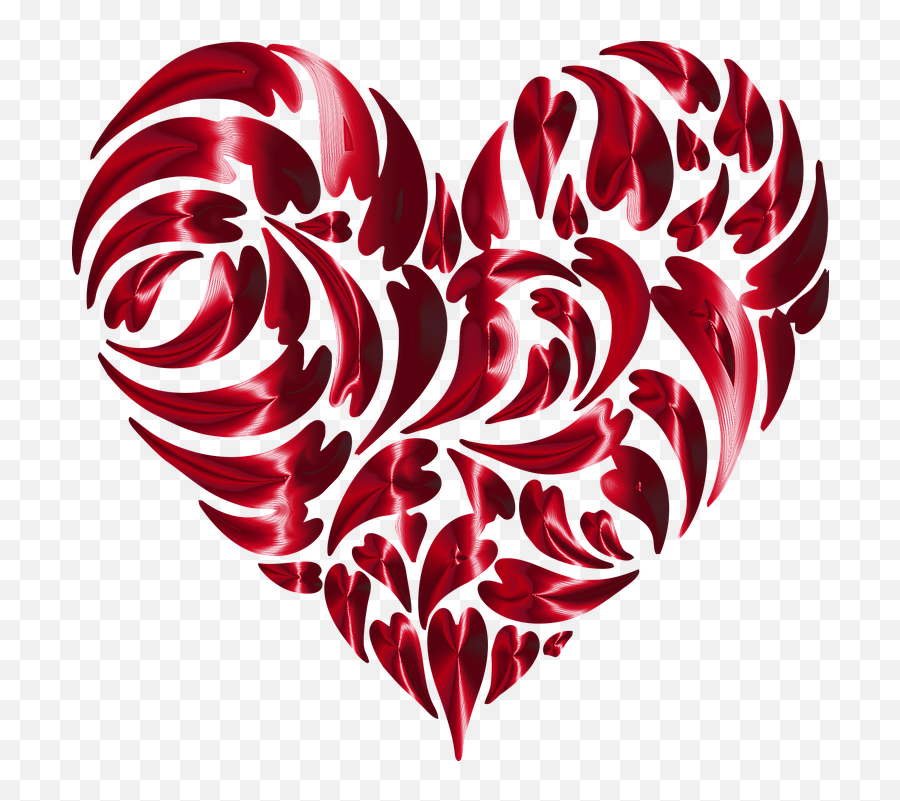 Fractal Abstract Png Photo1 - Heart Design,Fractal Png