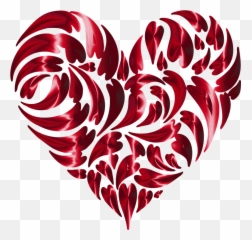 Fractal Abstract Png Photo1 - Heart Design,Fractal Png