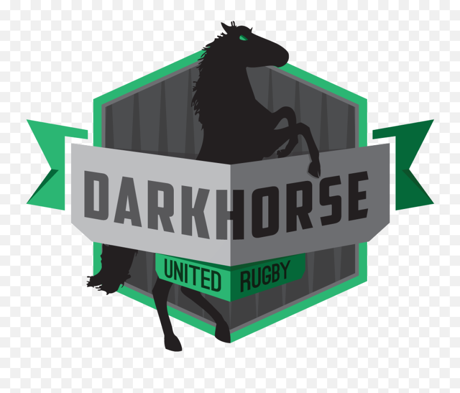 Dark Horse Rugby Keesee Studio - Logo Design Graphic Illustration Png,Horse Logos