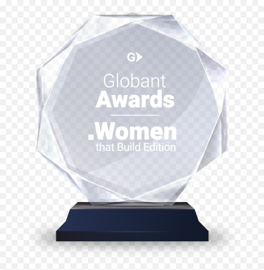 Globant Awards Women That Build Edition 2020 - Day Awards Trophy Png,Ama Icon Award Winners