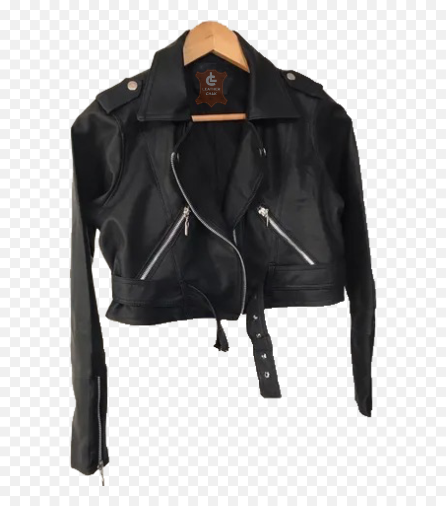 Pu Motor Leather Jacket Women - Solid Png,Womens Icon Textile Jacket