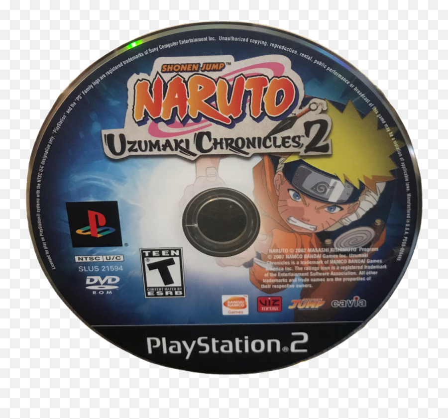 Shonen Jump Naruto Uzumaki Chronicles 2 - Naruto Uzumaki Chronicles 2 Dvd Cover Png,Playstation 2 Icon