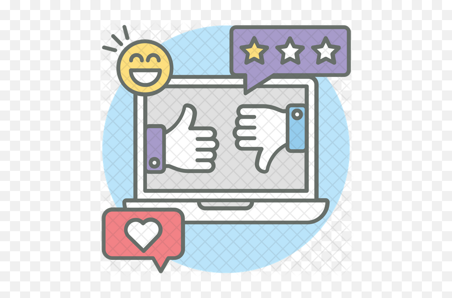 Like And Dislike Icon - Online Marketplace Icon Png,Like And Dislike Icon