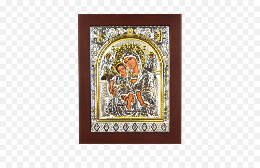 Silver Rectangular Icons U2013 Gps Trading - Timken Museum Of Art Png,Religious Icon Painting