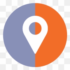 Webcams - Visit Us Icon Png Orange Color