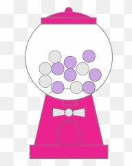 Free Bubble Gum Png Download Clip Art - Gumball Machine Clipart,Bubblegum Png