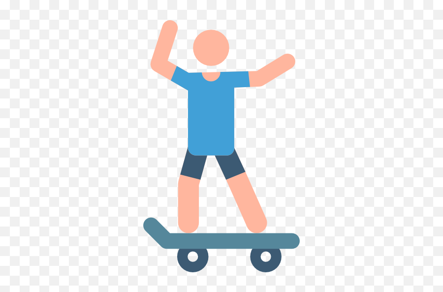 Skateboard - Free Transport Icons Old School Board Png,Skateboard Icon