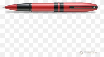 Sheaffer Icon Rollerball Pen - Metallic Red u2013 Boutique Ltd Solid png