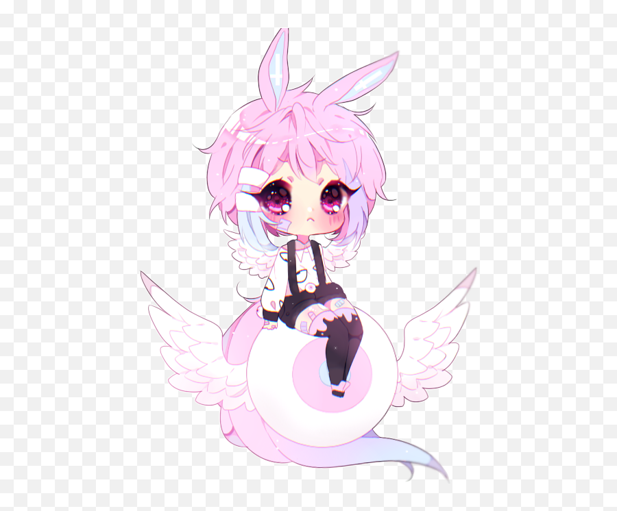 Chibi Kawaii Pastel Goth Pastelgoth Cute Anime Animechi - Anime Anime Goth Pastel Png,Pastel Goth Png