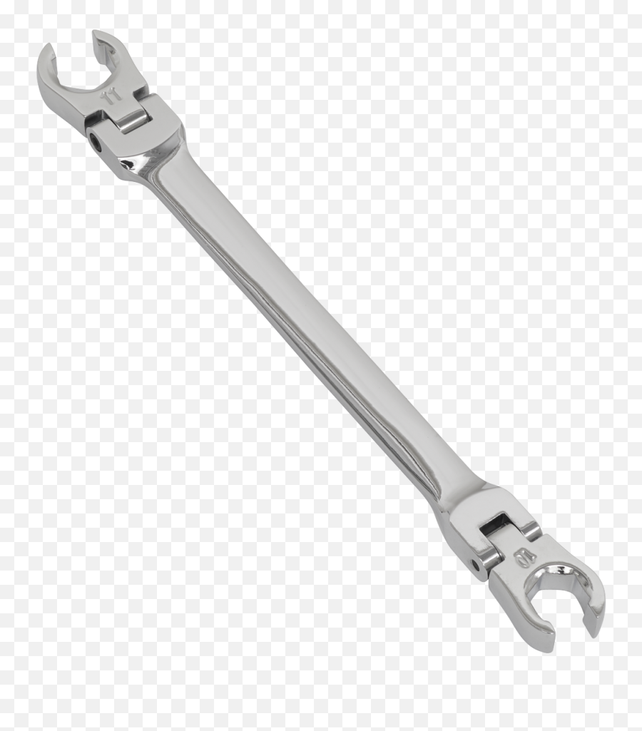 Sealey Ak26521 Flexi - Head Flare Nut Spanner Wrench Tool 10 X 11mm Ebay Cone Wrench Png,Spanner Icon Chrome