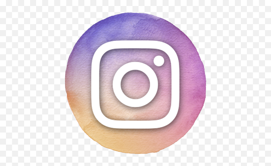 Watercolor Instagram Logo Png - Logo Instagram Png 2019,Me Png