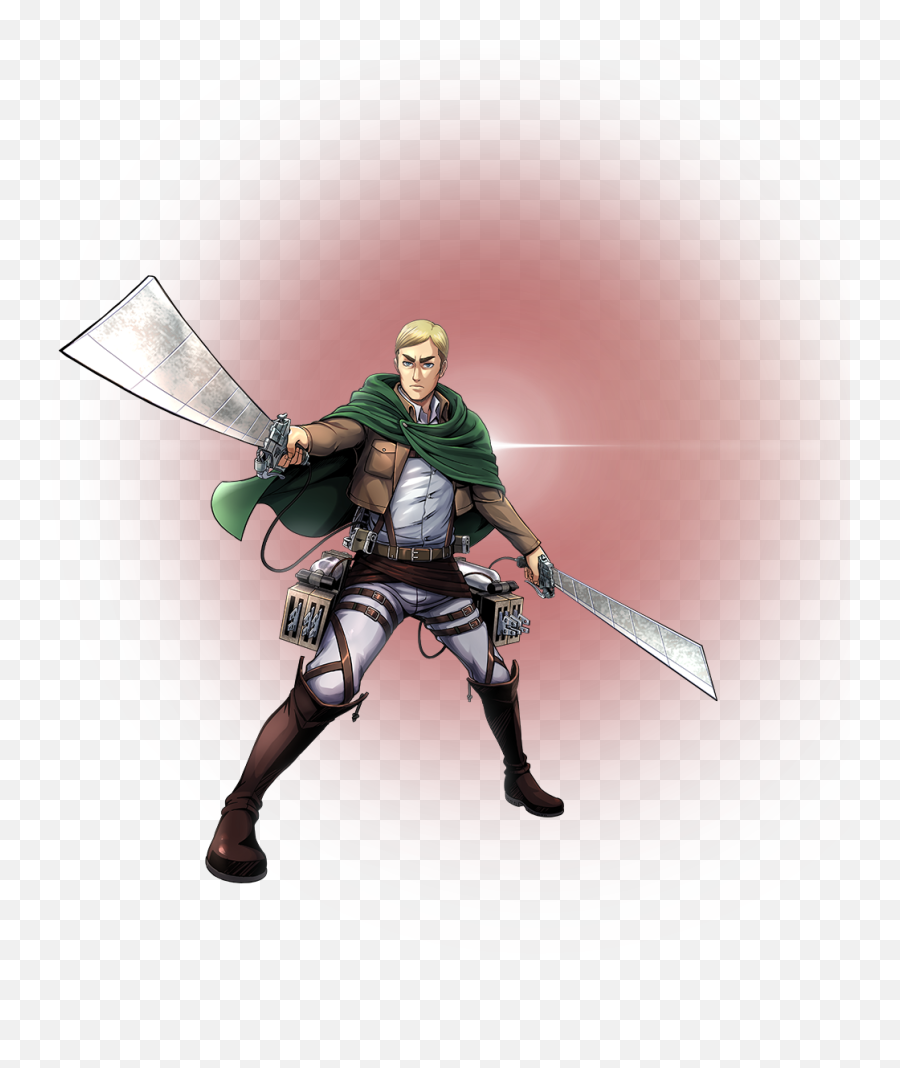 Official Attack - Attack On Titan Commander Erwin Png,Attack On Titan Logo Png