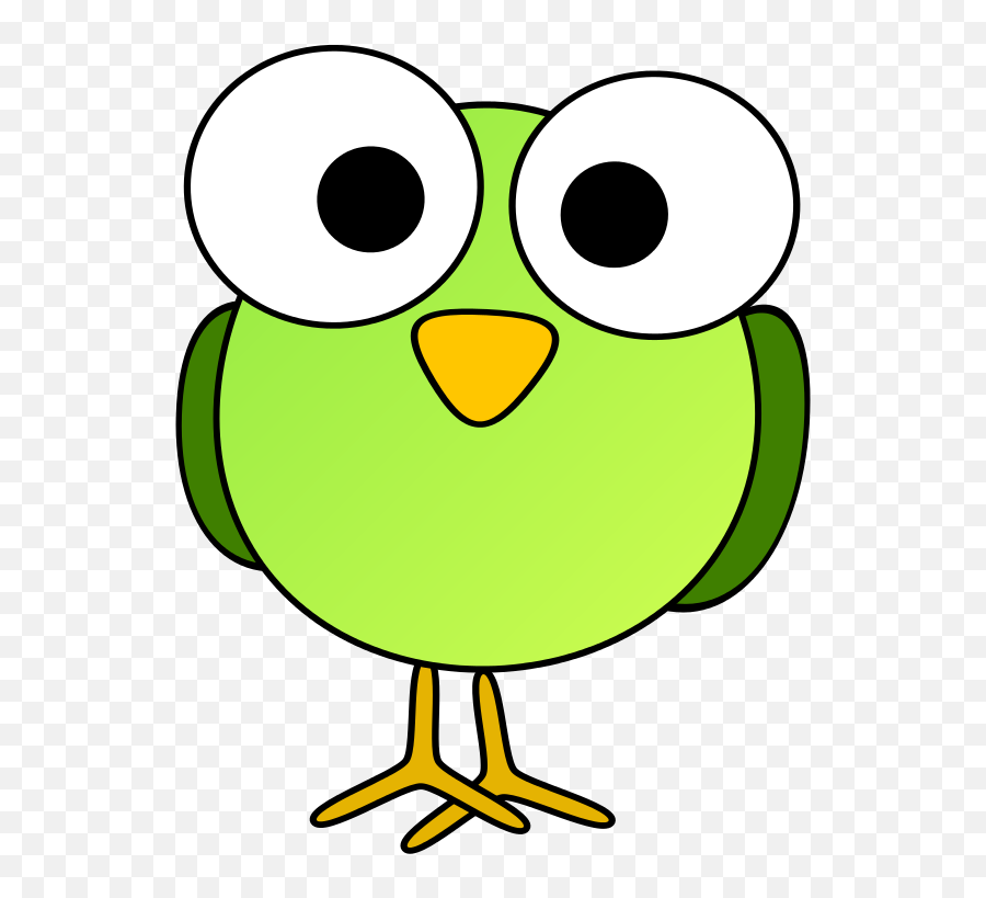 Googly Eye Clipart - Green Bird Clipart Png,Googly Eyes Png