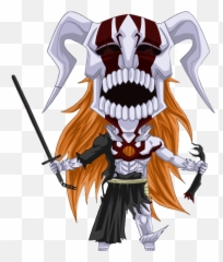 Chibi Ichigo Vasto Lorde Hollow Bleach - Ichigo Vasto Lorde Chibi Png,Bleach Png