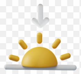 Sunset Icon - Download in Line Style png