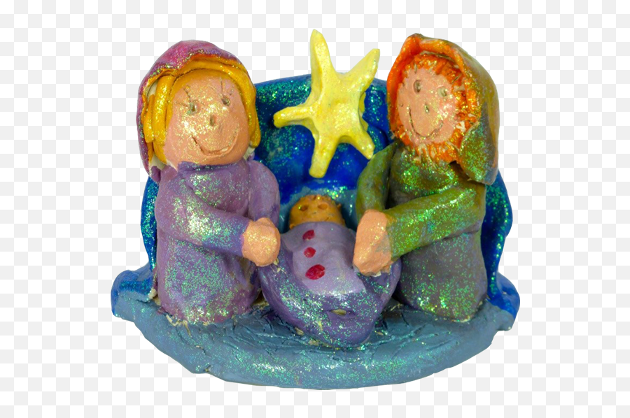 Nativity Scene - Clay For Kids Figurine Png,Nativity Scene Png