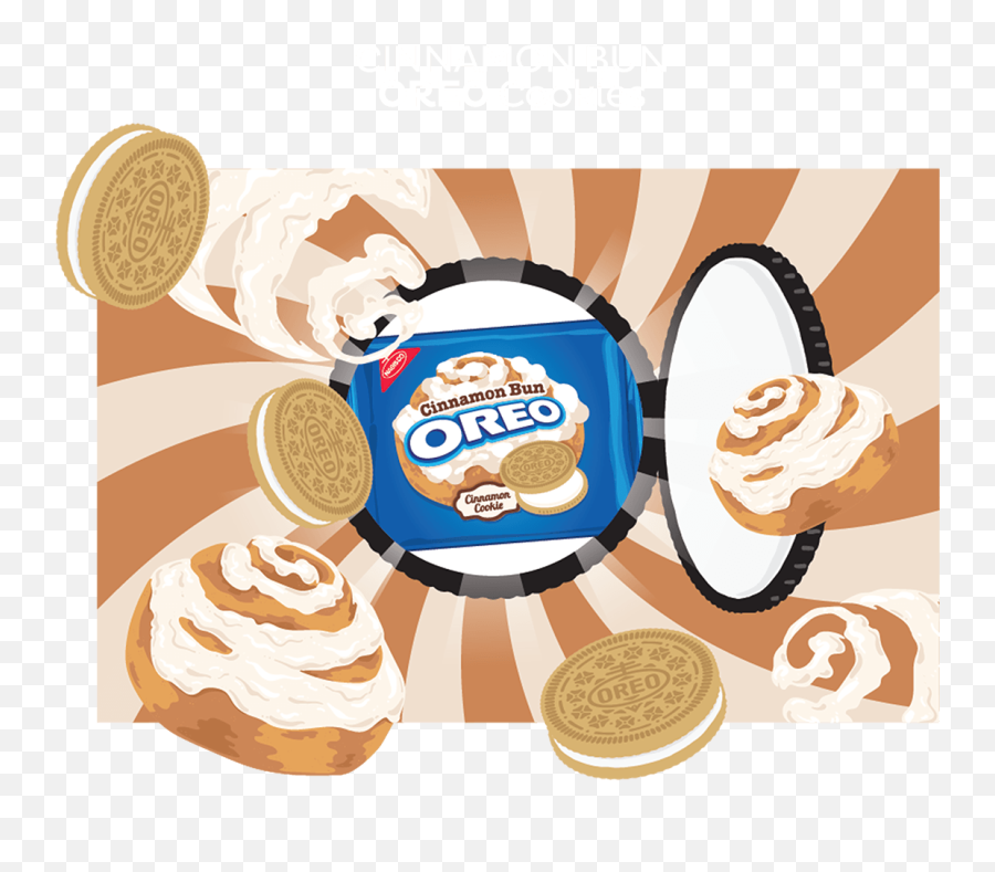 Oreo Wonder Vault Oreo Cinnamon Bun Sandwich Cookies 122 Oreo Png Free Transparent Png Images Pngaaa Com