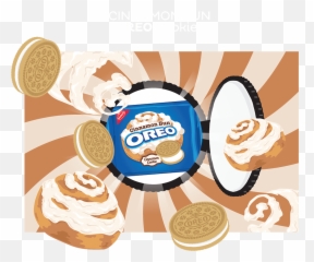 Oreo Wonder Vault - Oreo Cinnamon Bun Sandwich Cookies 122 Oreo Png,Oreo Transparent
