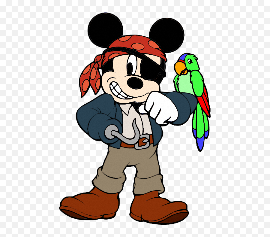 Mickey Mouse Minnie Donald Duck - Pirate Mickey Mouse Png,Pirates Of The Caribbean Png