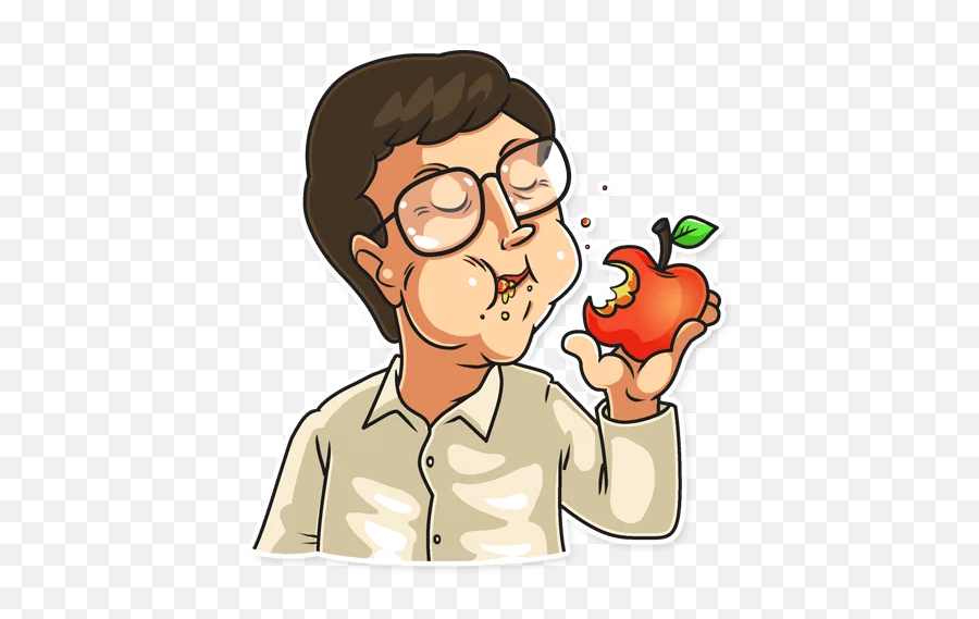 Telegram Sticker Png Bill Gates Transparent