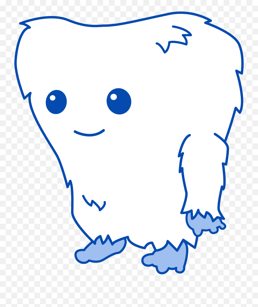 Library Of Yeti Logo Picture Black And - Blue Cute Monster Clipart Png,Yeti Logo Png