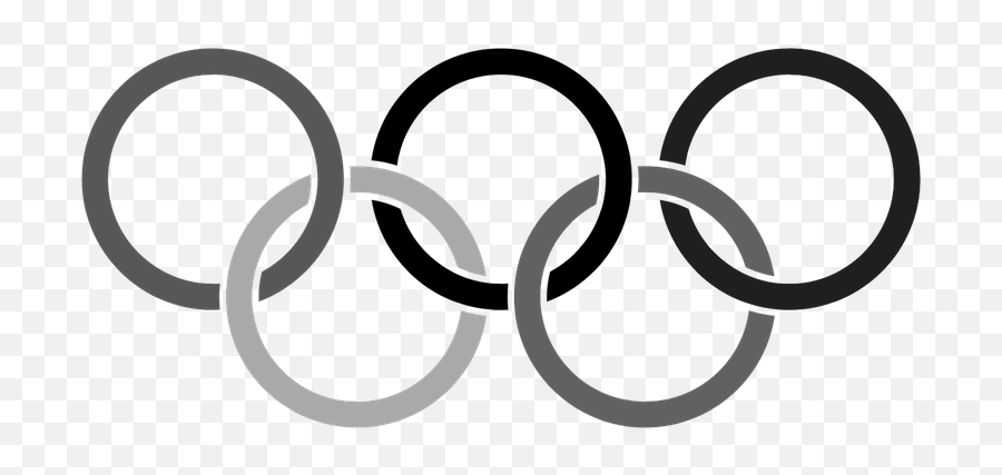 Rings - Olympic Rings Black And White Png,Olympic Rings Transparent