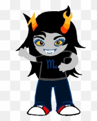 Vriska Transparent Homestuck Scorpio - Cartoon Png,Homestuck Png